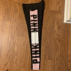 VS PINK BONDED LEGGING